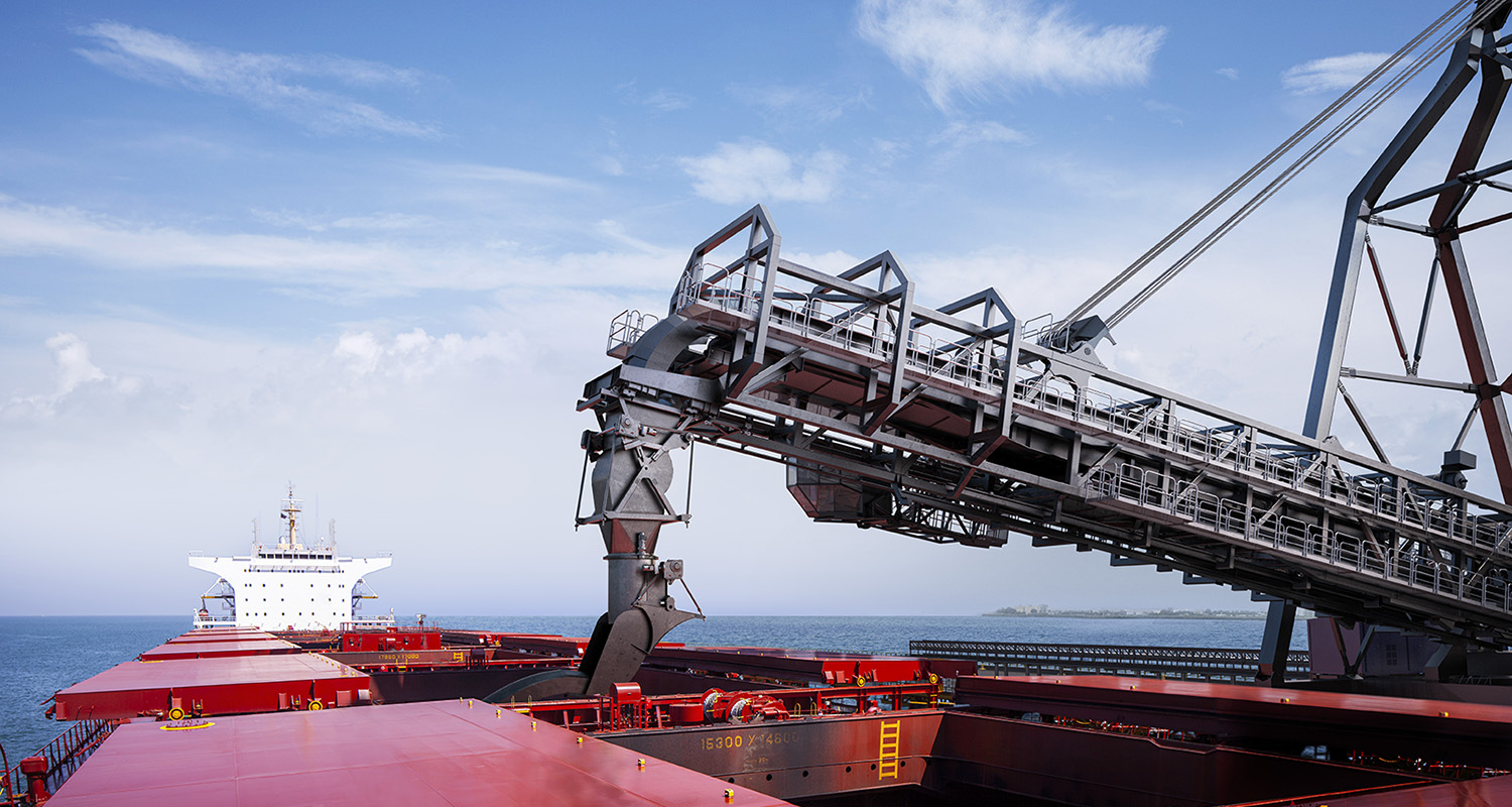 Siwertell shiploader