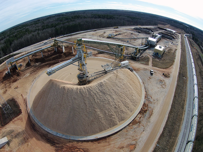 Bruks Bleding Bed Stacker Reclaimer