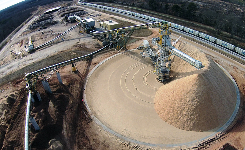 Bruks Bleding Bed Stacker Reclaimer