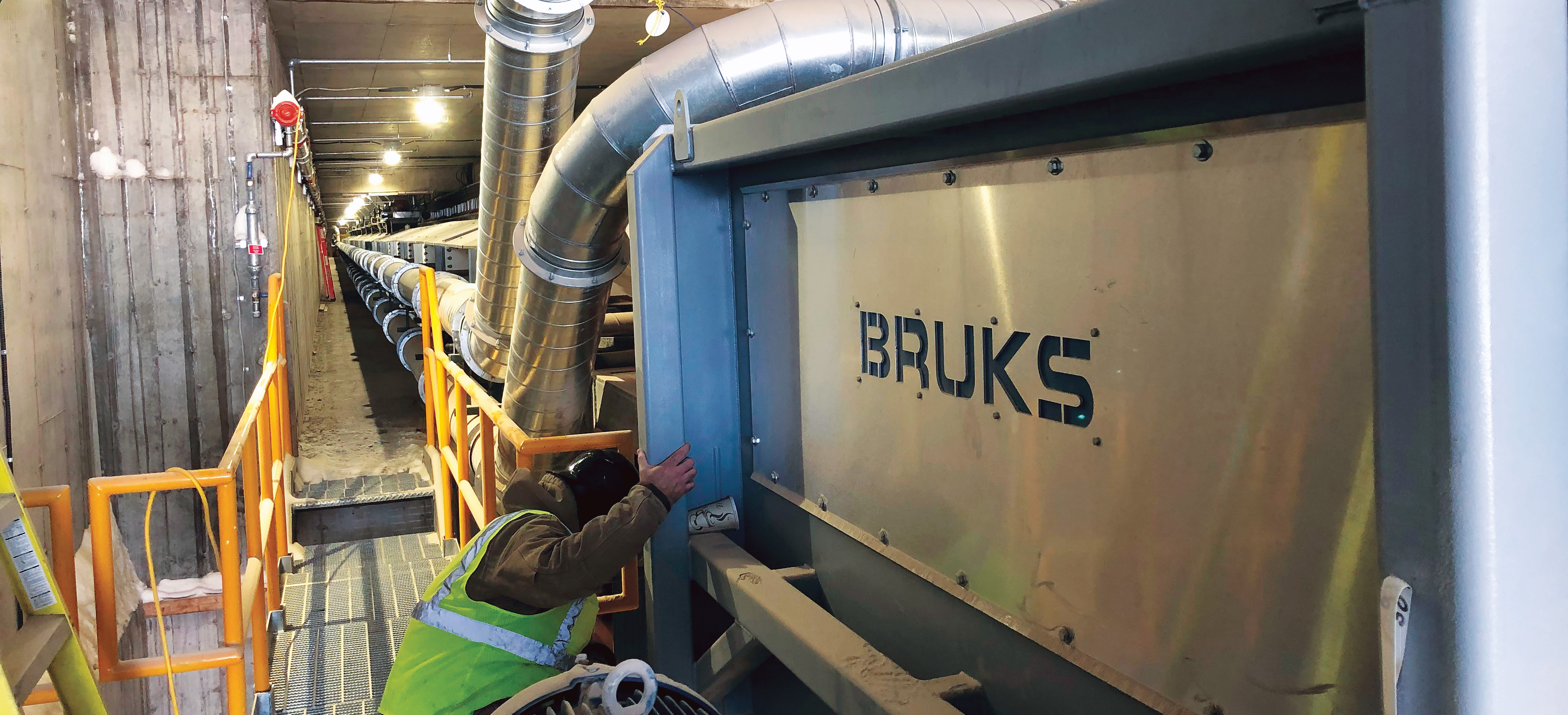 Barrett Pellets export installation