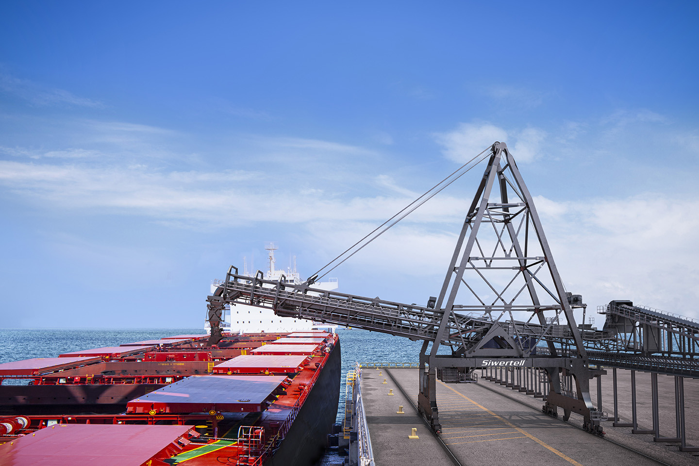 Siwertell high capaity loader