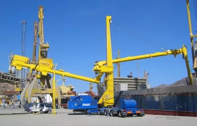 Siwertell road-mobile unloader 15 000 S