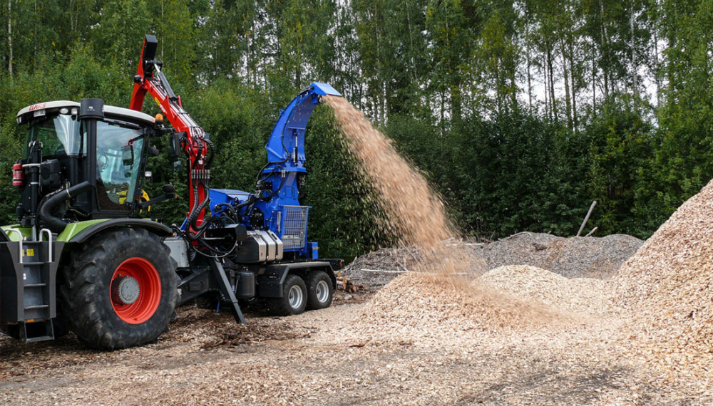 Bruks mobile chipper