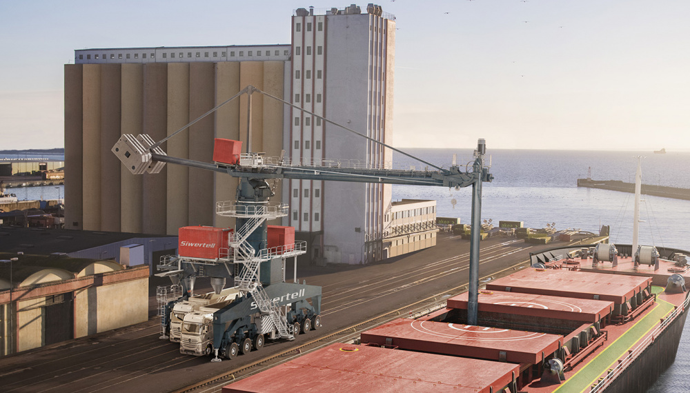 Siwertell port-mobile shipunloader
