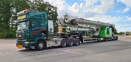 Siwertell road-mobile unloader 15 000 S