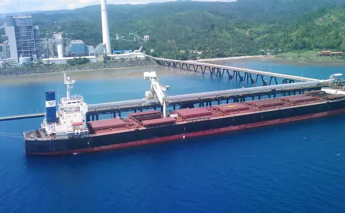 Siwertell Ship unloader for coal, Philippines