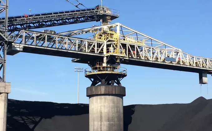 cicrular stacker reclaimer bruks siwertell