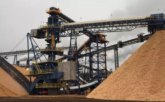 overpile stacker reclaimer bruks siwertell