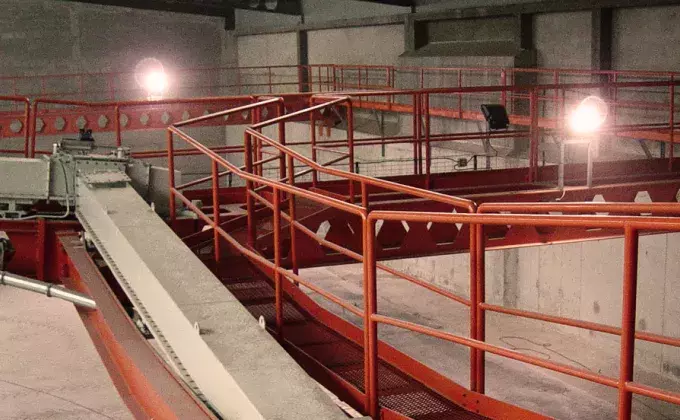 bruks siwertell aeroslide conveying