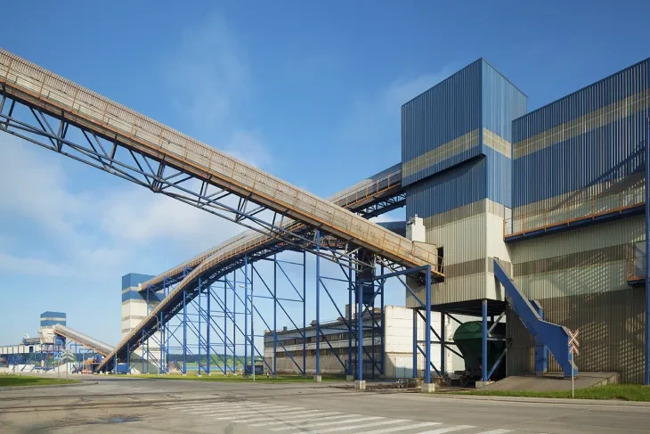 Belt conveyors bulk terminal